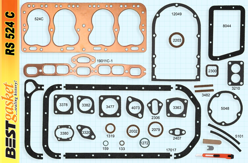 Engine Rebuilding Set RS 524C