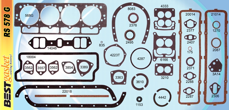 Engine Rebuilding Set RS 578G