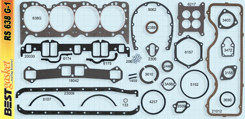 Engine Rebuilding Set RS 638G-1
