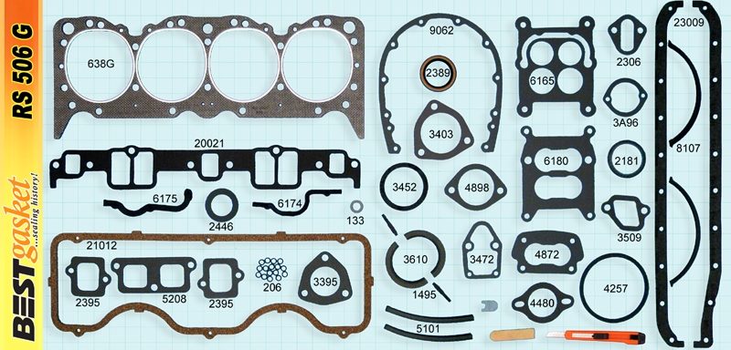 1958-1961 Chevrolet Engine Rebuilding Set RS506G