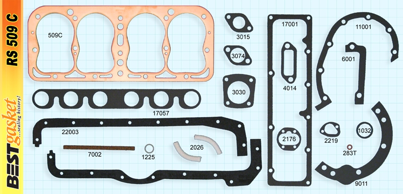 Engine Rebuilding Set RS509C