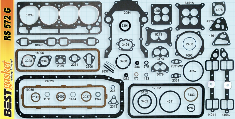 Engine Rebuilding Set RS572G