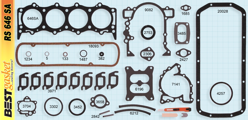 Engine Rebuilding Set RS646G