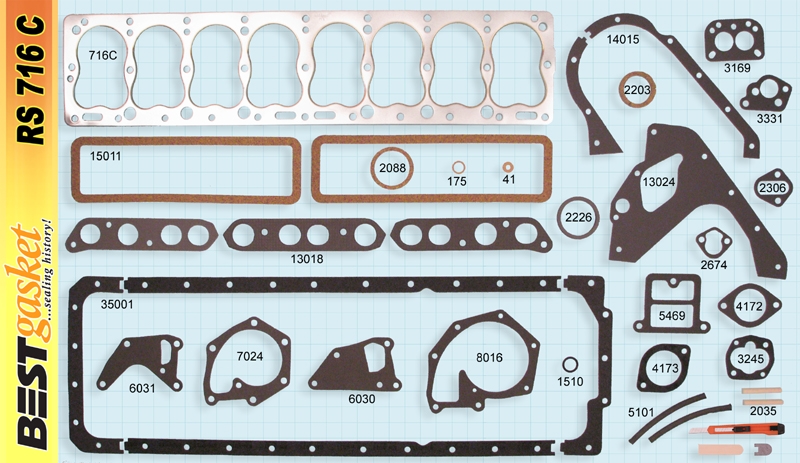Engine Rebuilding Set RS716C
