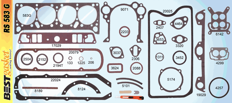 Engine Rebuilding Set RS583G