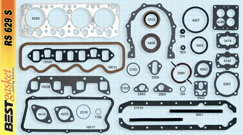 1955 E Dodge/Plymouth Engine Rebuild Set RS629G