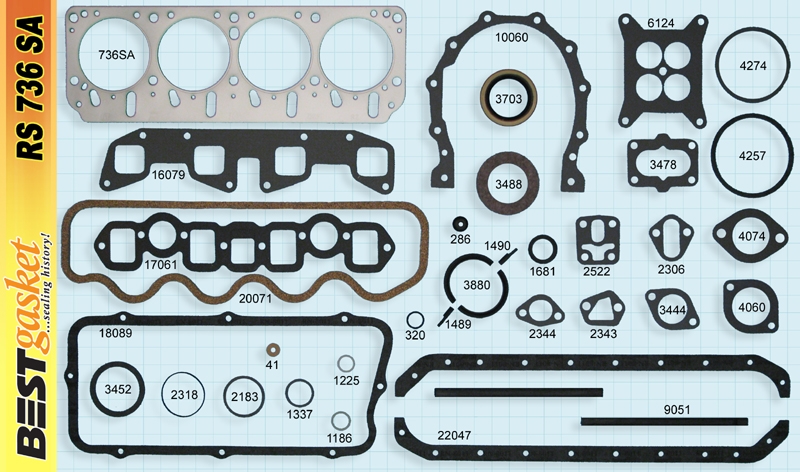 Engine Rebuilding Set RS736SA