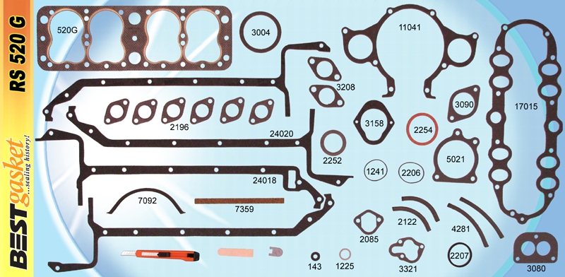 Engine Rebuilding Set RS520G