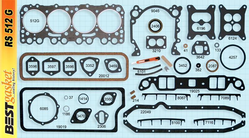 Engine Rebuilding Set RS512G