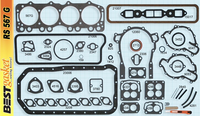 Engine Rebuilding Set RS567G
