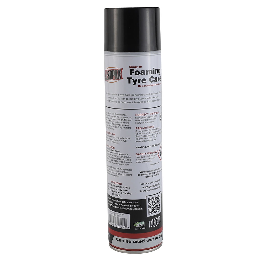 Aeropak Tyre Foam Cleaner