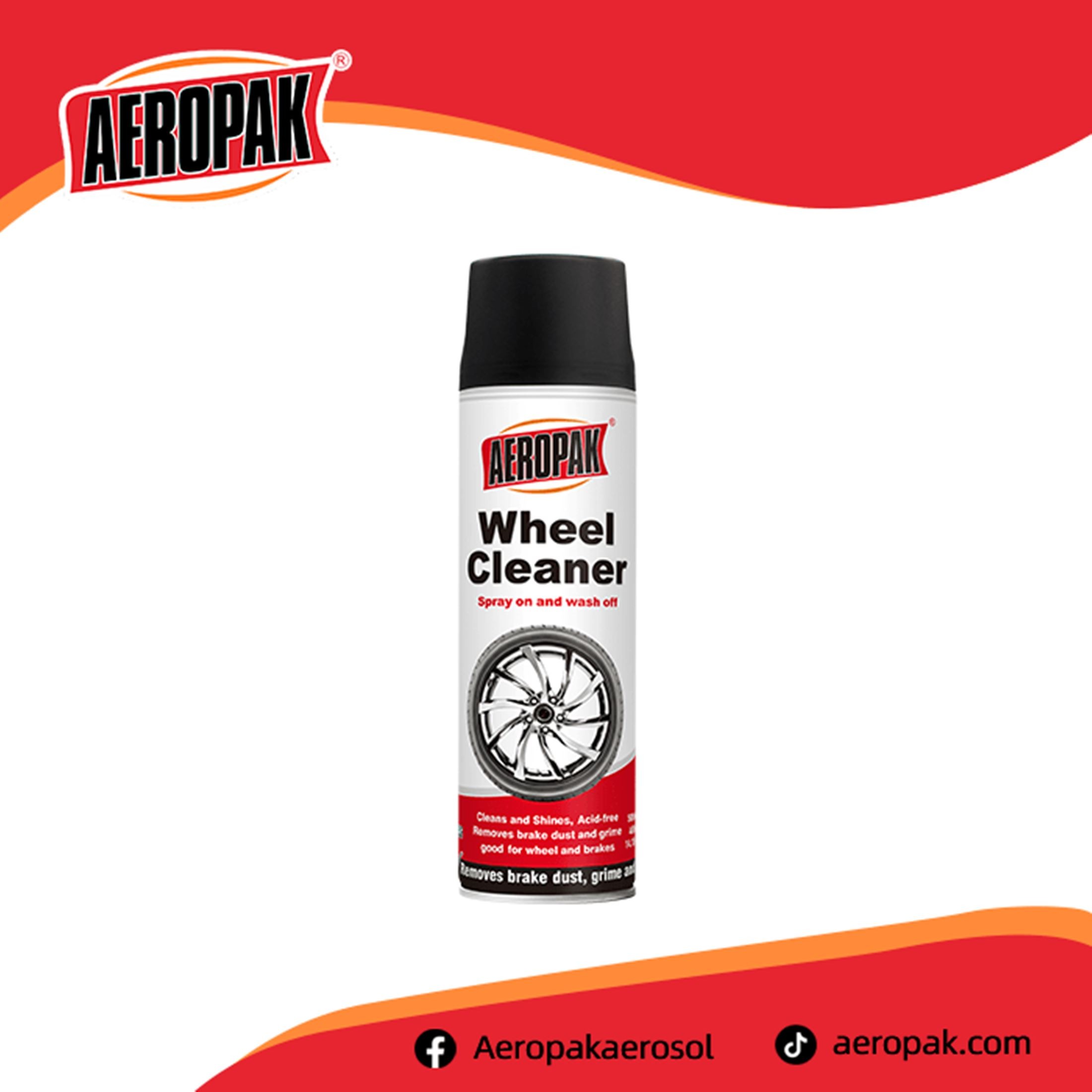Aeropak Car Wheel Cleaner Spray