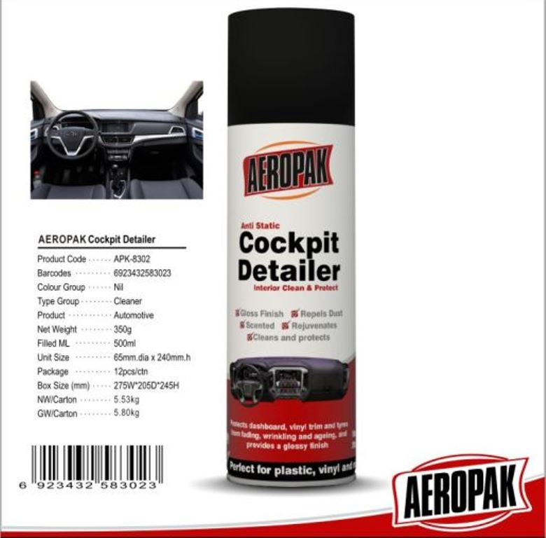 Aeropak Cockpit Detailer "Case"